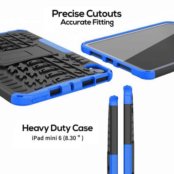 For Apple iPad Mini 2024 /Mini 6 6th Gen Generation 2021 Heavy Duty Shockproof Tough Kickstand Strong Case Cover (Purple) For Apple iPad Mini 2024 /Mini 6 6th Gen Generation 2021 Heavy Duty Shockproof Tough Kickstand Strong Case Cover (Purple)